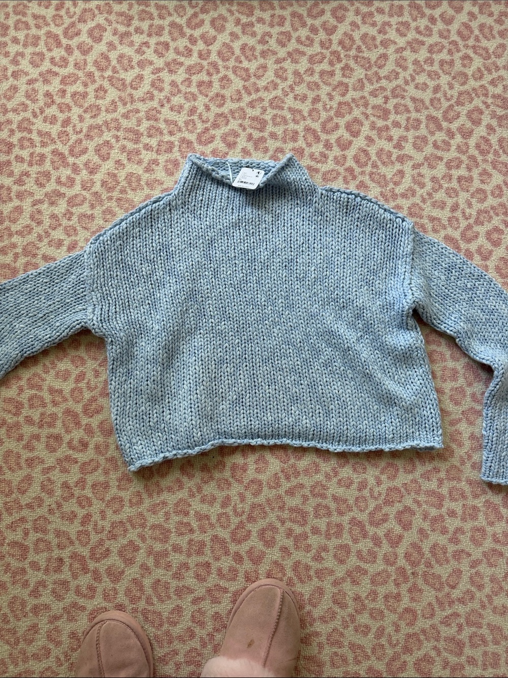 NWT Free people cotton sweater xs